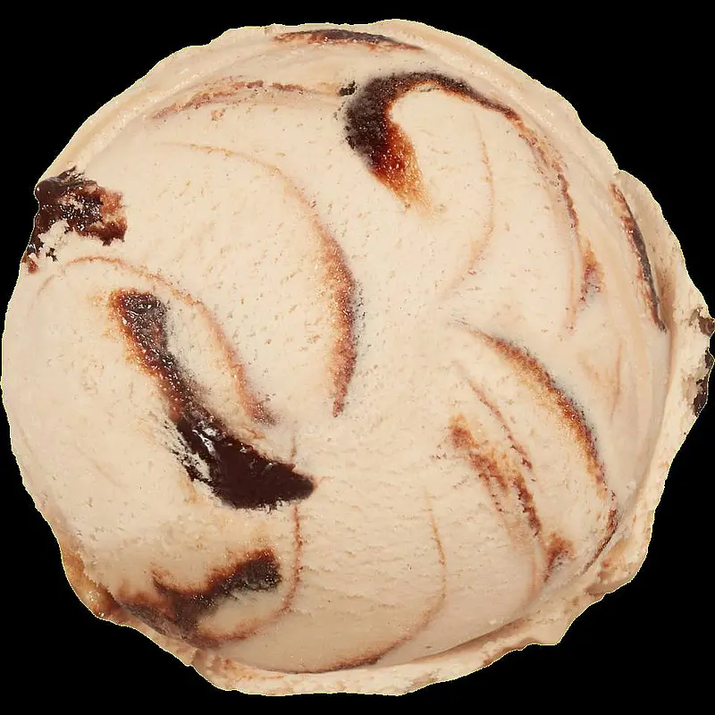 hazelnoot nougat ijsbol